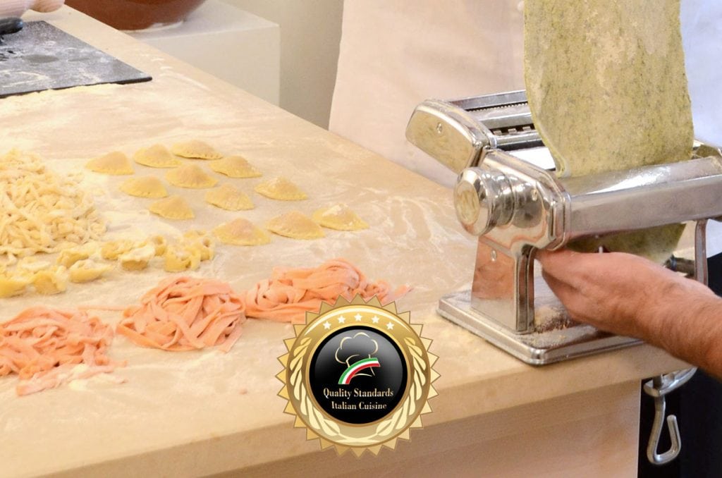 Making Fresh pasta  - Master in Cooking School in Italy